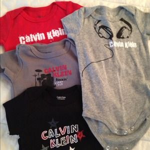 💢💢SOLD 💢💢Baby onsies- CK