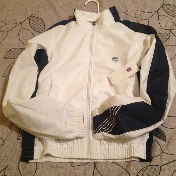 Accomplish jacket white /navy - Picture 1 of 2