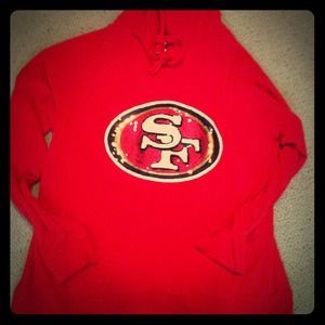 🚫SOLD!🚫Victoria Secret SF 49ers Hoodie