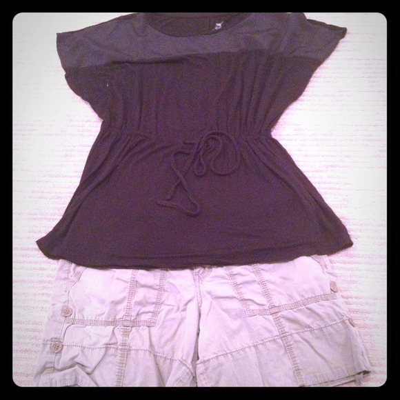 SOLD Mossimo two-tone top