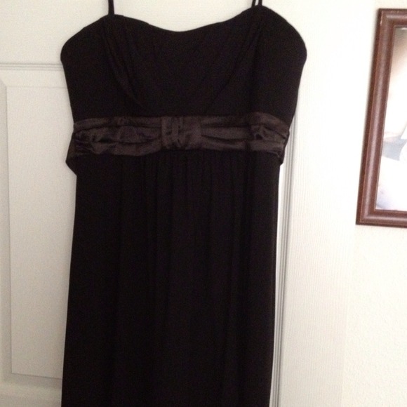 Black cocktail dress