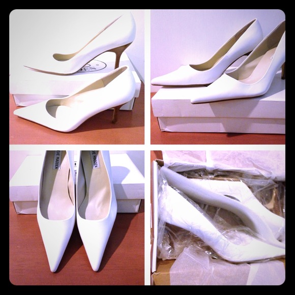 Steve Madden Shoes - Steve Madden Excitte in White Leather