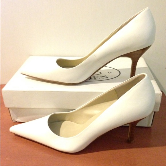 Steve Madden Excitte in White Leather - Picture 2 of 4