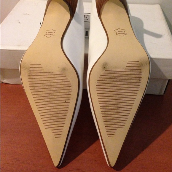 Steve Madden Excitte in White Leather - Picture 4 of 4