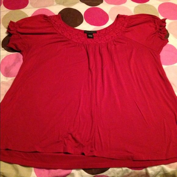 🚫🚫SOLD🚫🚫Burnt red top