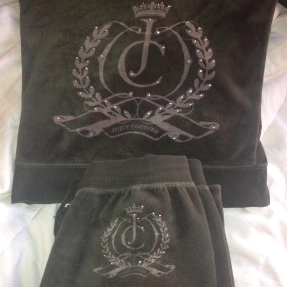 WHOLE Juicy couture velour jumpsuit
