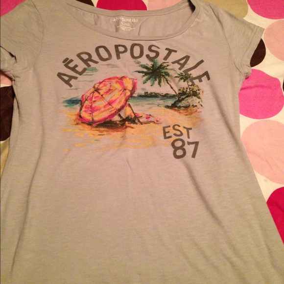 🚫🚫SOLD🚫🚫Aeropostale grey tshirt