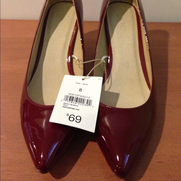 Joe Fresh Red Patent Leather Shoes - Picture 4 of 4