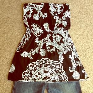 NWT White House Black Market top/ dress med