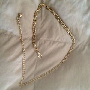 Gold Chain-link Belt