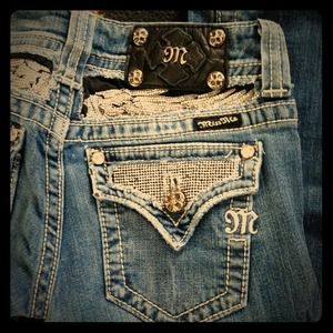 💕Miss Me's💕 Sz. 25 w/ wings 💎Bling💎