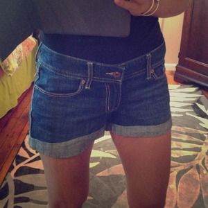 Express. X2 denim shorts.