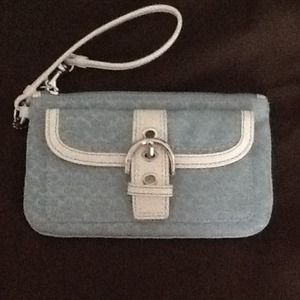 Here's a stocking stuffer for you!! Coach wristlet