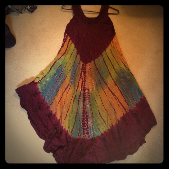 New!!! Tie dyed beach cover.