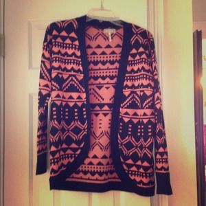 PAC sun black pacsun Aztec sweater