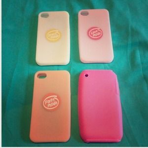 Rubber iPhone 4/4s cases