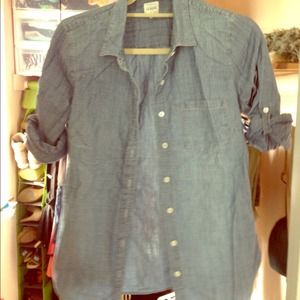 J Crew denim button down