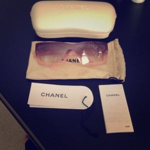 Chanel pink ombré sunglasses *authentic