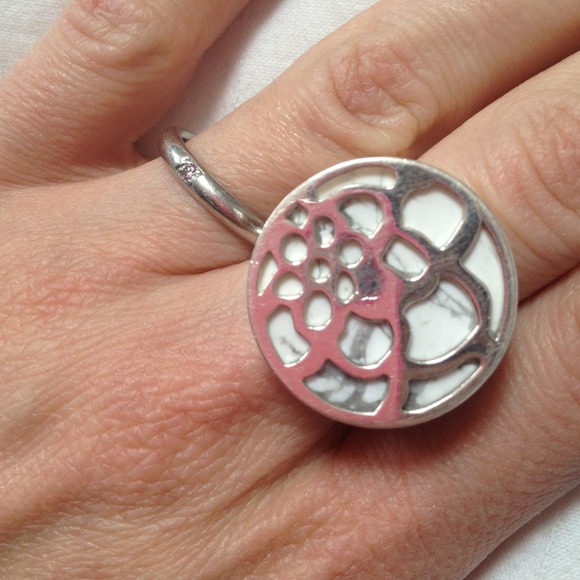 Sold!!!!Sterling Silver 4 Rings in One!