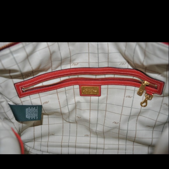 SOLD!Ralph Lauren Marlboro Tote-Gorgeous!! - Picture 3 of 4