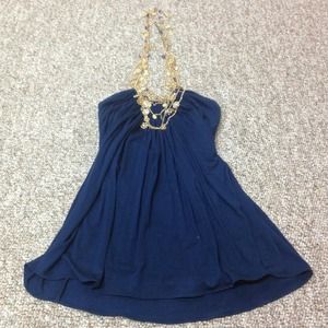 Reserved Sky Halter Top