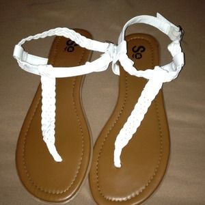 White Sandals