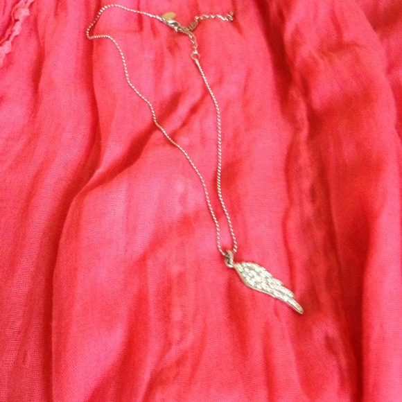 Angel wing necklace