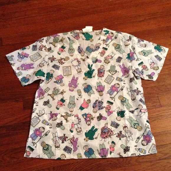 Scrub top