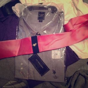 Dress shirt and tie!!