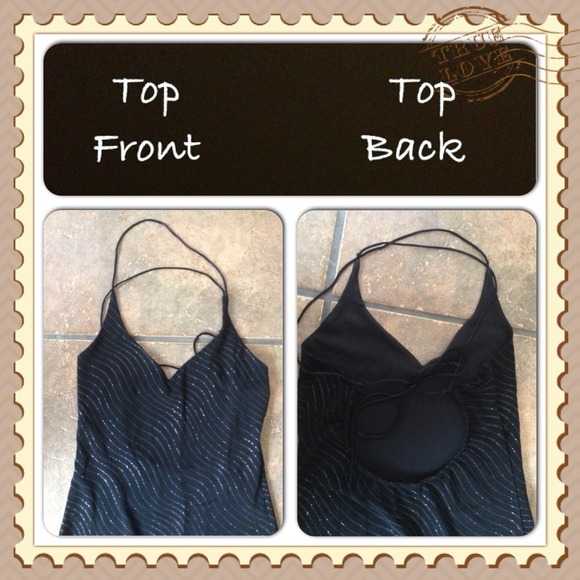 ⚡REDUCED⚡Beautiful black hi-low dress - Picture 2 of 4