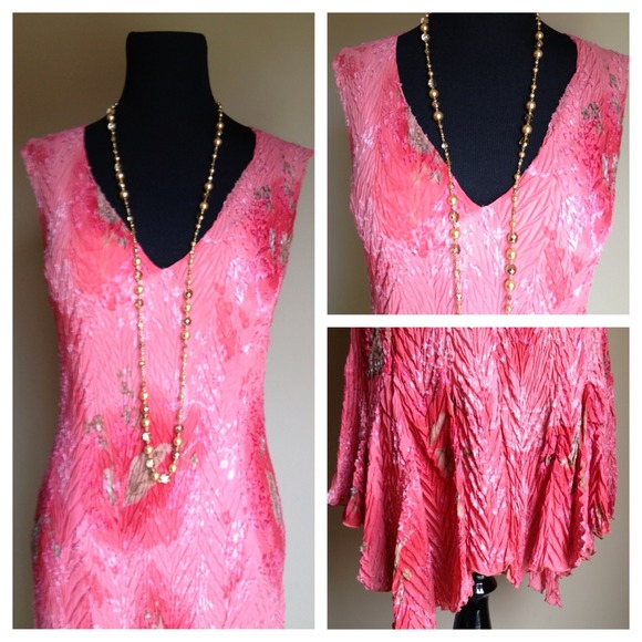 🌷Komarov rosy pink hand-made dress🌷