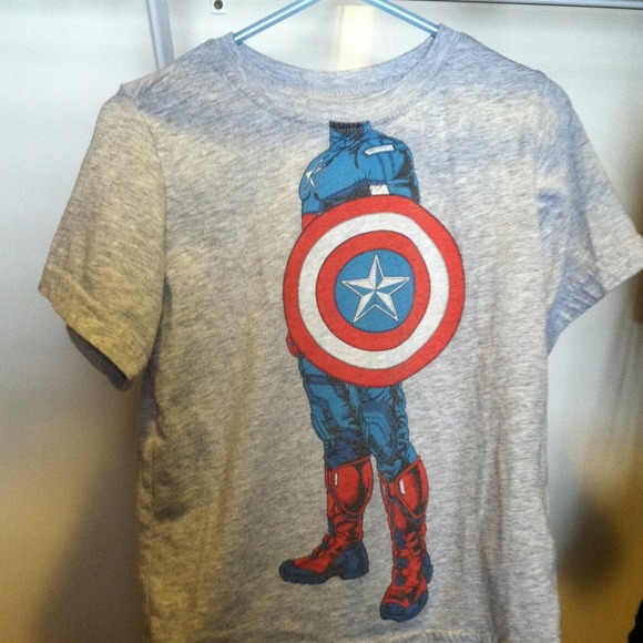 Captain America toddler t-shit