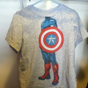 Captain America toddler t-shit