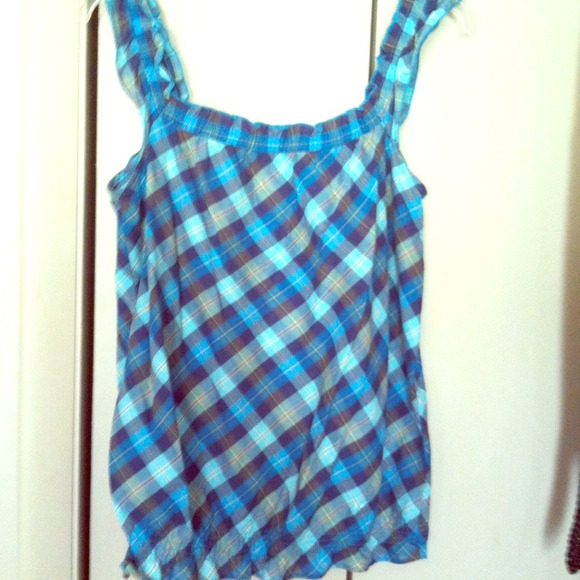 Ruffled elastic waist blouse - Picture 1 of 1