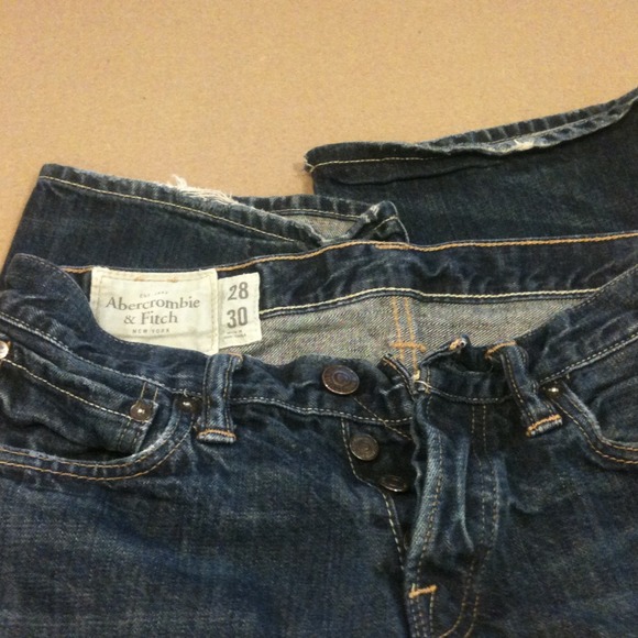 Men's Abercrombie and Fitch button fly jeans