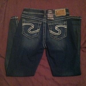 SOLD*****NWT SILVER JEANS!