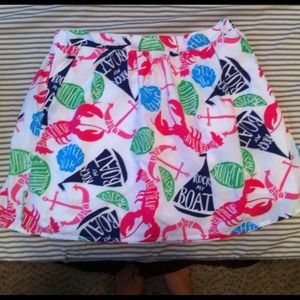 Lily Pulitzer "Rock My Boat" Skirt