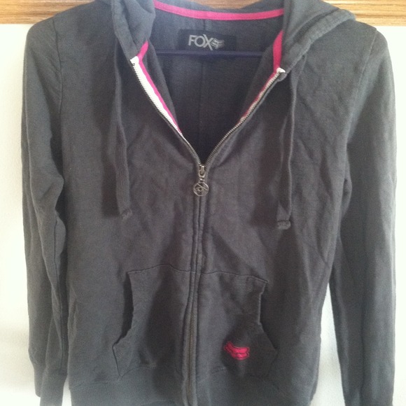 Grey Fox hooded zip up