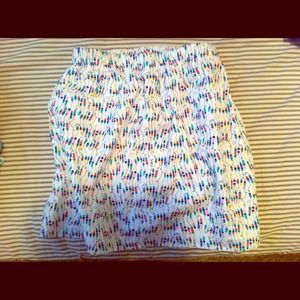 LILLY PULITZER Resort White Oh Buoy Callie Skirt