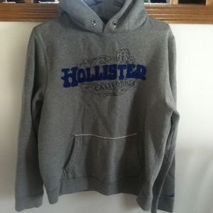 Men's hollister hooded sweatshirt