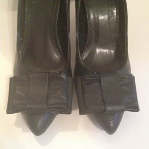 Size 8 Faux Forever 21 Embossed Pumps