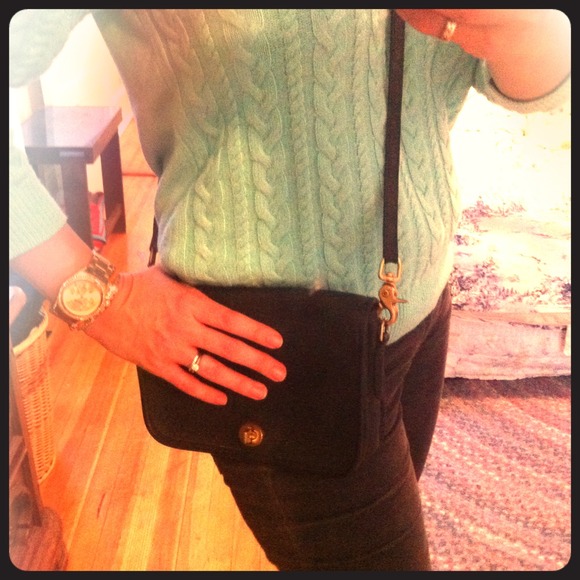 Vintage Coach cross-body bag