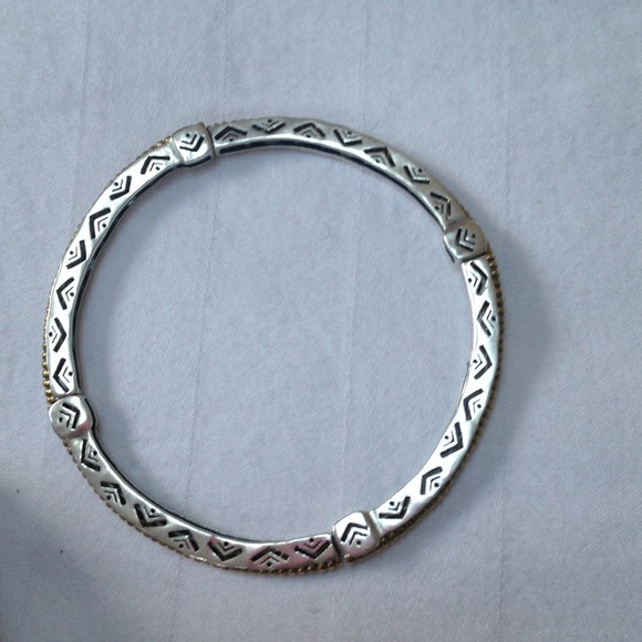 Sold!!! Sterling silver and brass Silpada bracelet
