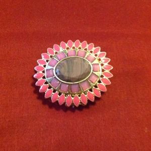 Pink and purple ring