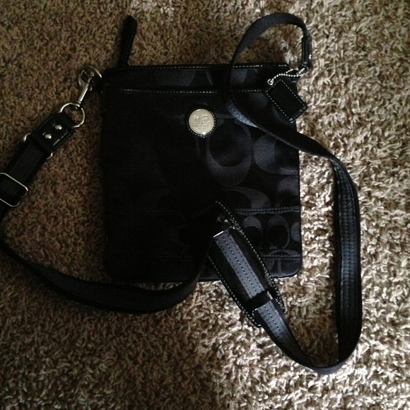 COACH Black Small Cross Body