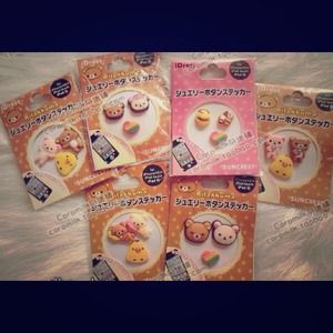 *Sold* Cell phone home button sticker