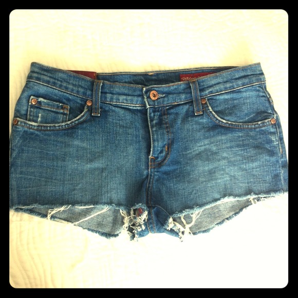Short, denim cutoffs by Blue 2