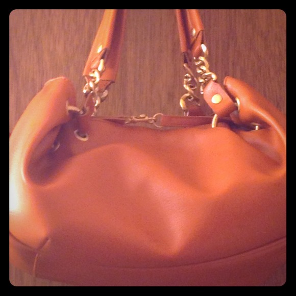 Orange satchel