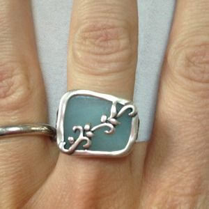 Sold!!!!Sterling silver and quartz Silpada ring