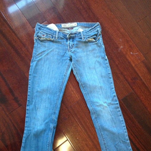 Blue hollister jeans